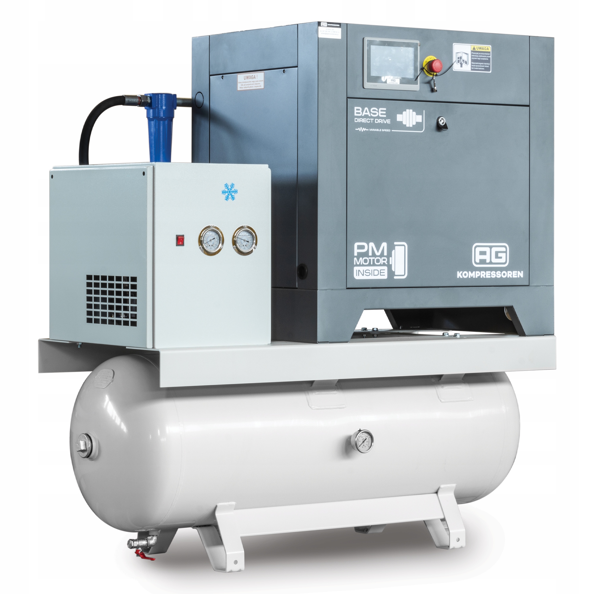 Olejový kompresor Ag Kompressoren BASE 7 VSD TD 270 l 10 bar
